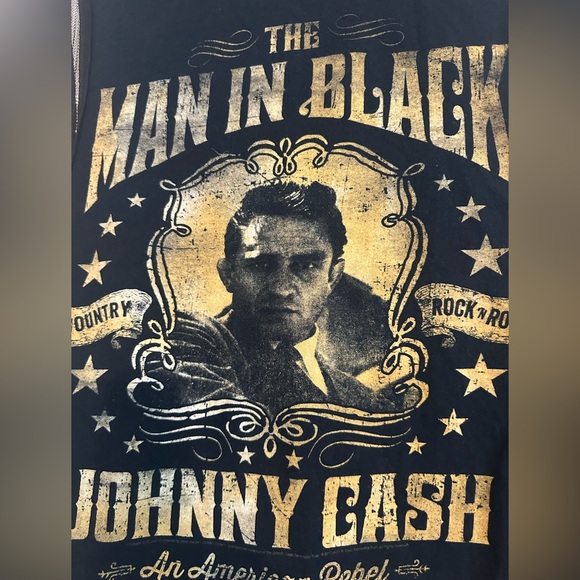 Johnny Cash Double-Sided Chain Tank - Picture 2 of 6